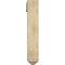 Ekena Millwork Merced Arts and Crafts Rough Sawn Bracket w/ Offset Brace, Douglas Fir, 8"W x 46"D x 46"H BKT0806X46X46MRC03RDF - alternate 3